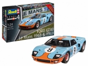 Model plastikowy Samochód 1/24 Ford GT 40 Le Mans 1968 (07696)