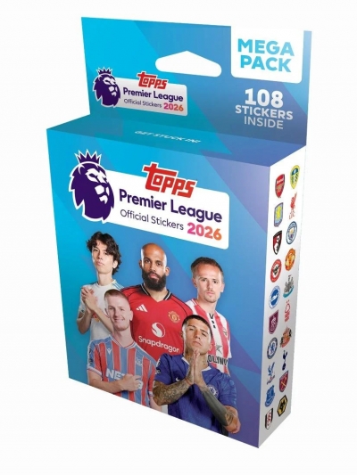 <img src='https://webimage.pl/pics/966/7/d5053307077966.jpg' style='height:440px' /> Topps Premier League 2026 KN - Mega Pack