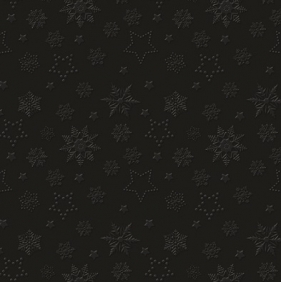 Serwetki winter flakes black SDL251018