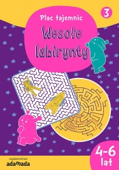 Wesołe labirynty 3 (Uszkodzona okładka, zagięcia stron)