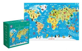 Interdruk, Puzzle 250: Kids 5 - World Map