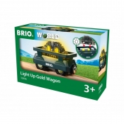 Brio World: Wagon ze złotem (świecący) (63389600)