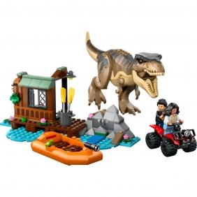 Lego, Jurassic World - Ucieczka rzeką przed tyranozaurem, 199 el. (76975)