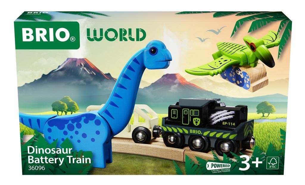 Brio World: Dino Pociąg na baterie (63609600)