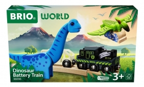 Brio Trains & Vehicles: Dino Pociąg na baterie (63609600)