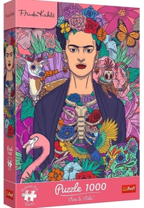 Puzzle 1000 Frida Kahlo: Kwitnąca dusza TREFL
