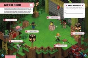 Minecraft Naklejkowa przygoda. Czerwienit - Opracowanie zbiorowe