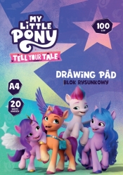 Blok rysunkowy My Little Pony A4/20 ark, 10 sztuk