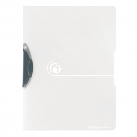 Skoroszyt A4 Easy Orga z zaciskiem Swing Clip - biały transparentny (11207107)