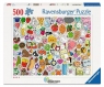 Ravensburger, Puzzle 500: Uroczy chaos w stylu kawaii (12001796)Wiek: 12+