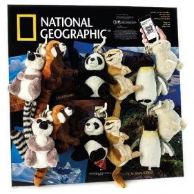 National Geographic. Pluszowy brelok