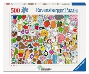 Ravensburger, Puzzle 500: Uroczy chaos w stylu kawaii (12001796)