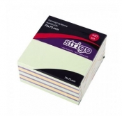 Notes samoprzylepny 75x75/400 kartek pastelowe (SSN002)