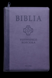 Biblia pierwszego Kościoła z paginatorami fiolet