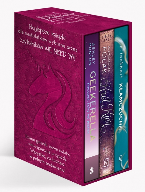 Bestsellerowe powieści dla młodych dorosłych: Pakiet Geekerella, Król kier, Kłamczucha