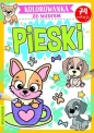 Pieski. Kolorowanka ze wzorem - Opracowanie zbiorowe