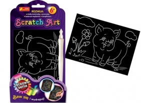 Scratch Art Świnka