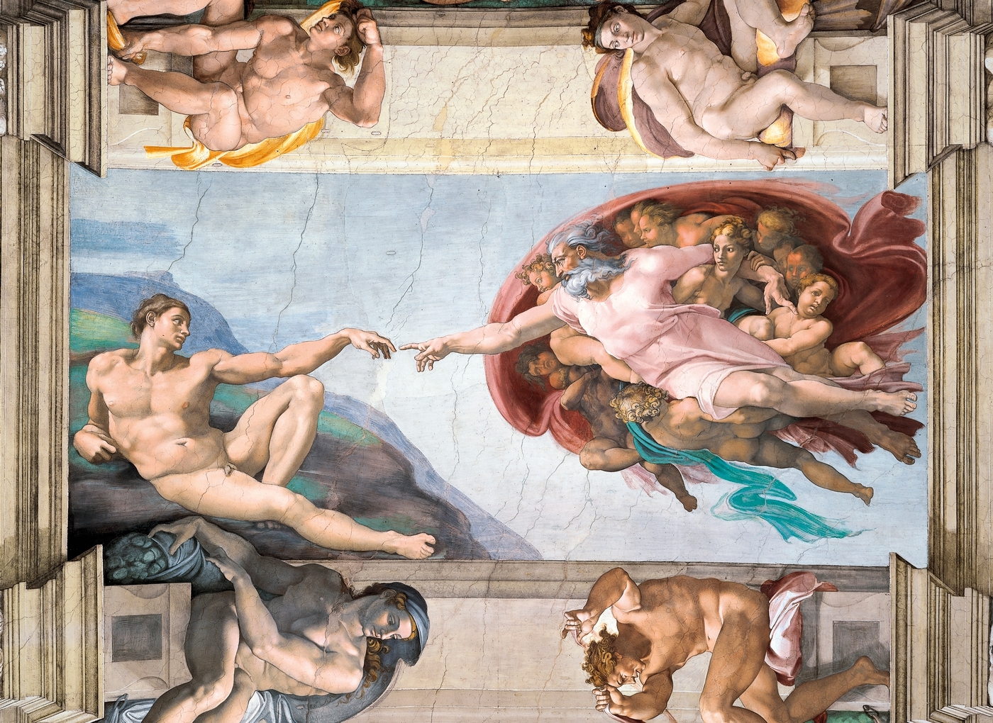 Puzzle Museum Collection 1000: Michelangelo, The Creation of Man (39496)