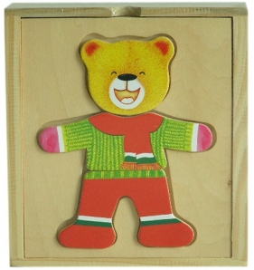 BRIMAREX Ukł. Drewniana Miś pojed. (1517968)