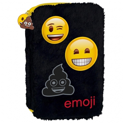 <img src='https://webimage.pl/pics/968/8/d5901130068968.jpg' style='height:440px' /> Piórnik dwukomorowy F Emoji 11 DERFORM