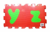 Puzzle podłogowe 36 el. litery