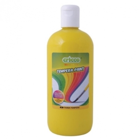 Farba tempera 500ml żółta CRICCO