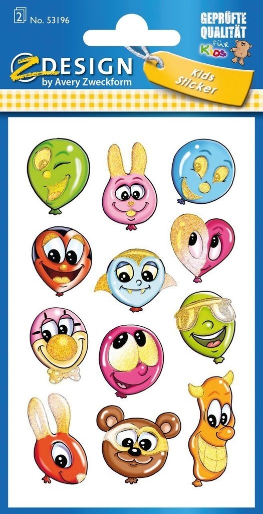 Naklejki dla dzieci - baloniki (53196)