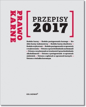 Prawo Karne Przepisy 2017