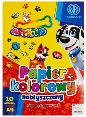Zeszyt papierów kolorowych nabłyszczanych A4/10k
