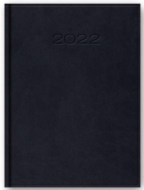 Kalendarz 2022 Dzienny A5 Vivella Granat 21DR-06