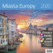 Kalendarz wieloplanszowy Miasta Europy 30x30 2020 (LP65-20)