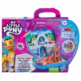 Zestaw figurek My Little Pony Mini World Magic Kompaktowe Miasteczko Kącik Zwierzaków (F3876/F6440)