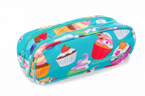 CoolPack - Clever - Saszetka podwójna - Led cupcakes (A65203)