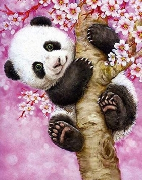Obraz Malowanie po numerach - Panda (BS30274)