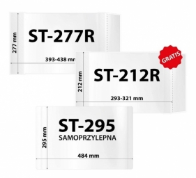 Okładka komplet do klas I-III samoprzylepna