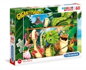Clementoni, puzzle SuperColor 60: Gigantosaurus (26996)
