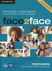 face2face Intermediate Testmaker CD-ROM and Audio CD - Redston Chris, Ackroyd Sarah, Bazin Anthea, Cunningham Gillie