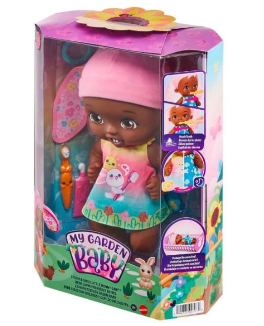 Lalka My Garden Baby podstawowa, króliczek różowy (GYP09/HGC11)