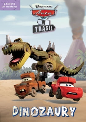 Dinozaury. 2 serialowe historyjki z naklejkami. Disney Pixar Auta w trasie - Opracowanie zbiorowe