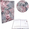 Kalendarz 2023 A4 tygodniowy soft touch paisley