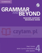 Grammar and Beyond Level 4 Teacher Support Resource Book with CD-ROM