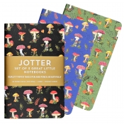 Notatniki Jotter Grzyby 9x14cm, 3szt