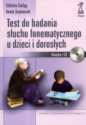 Test do badania słuchu fonematycznego u dzieci i dorosłych + CD