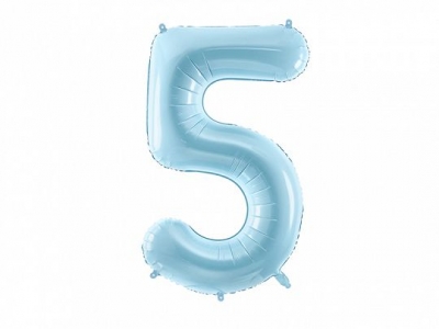 <img src='https://webimage.pl/pics/970/5/d5902230795044_0.jpg' style='height:440px' /> Balon foliowy Partydeco cyfra 5, jasnoniebieski 86 cm (FB1P-5-001J)