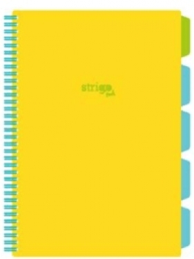 Kołozeszyt Strigo Pads Project Book A4 linia Neon - Żółty