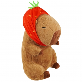 Maskotka - truskawkowa kapibara, 40 cm