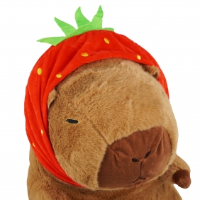 Maskotka - truskawkowa kapibara, 40 cm