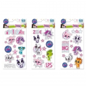 Naklejki Sticker BOO brokatowe - Littlest Pet Shop
