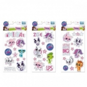 Naklejki Sticker BOO brokatowe - Littlest Pet Shop