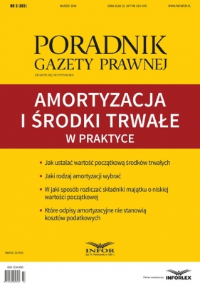 Amortyzacja i środki trwałe w praktyce